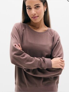 Athleta - Airy Terry Cotton Sweatshirt